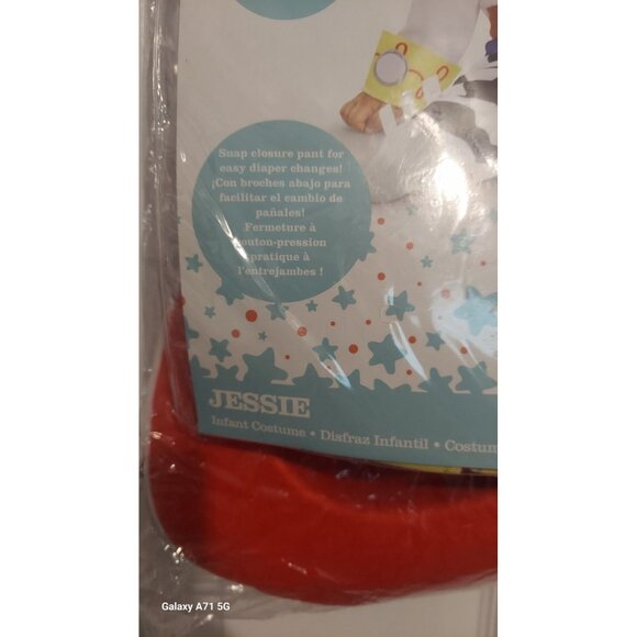 Disney Store Toy Story Jessie Jesse Cowgirl Halloween Costume Sz. 6 To 12 Months - Picture 6 of 6
